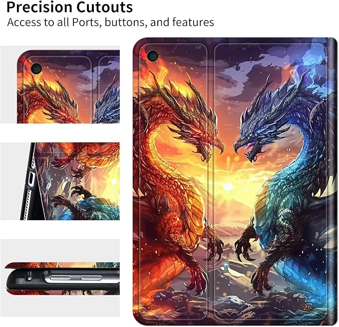 Blue Red Dragon