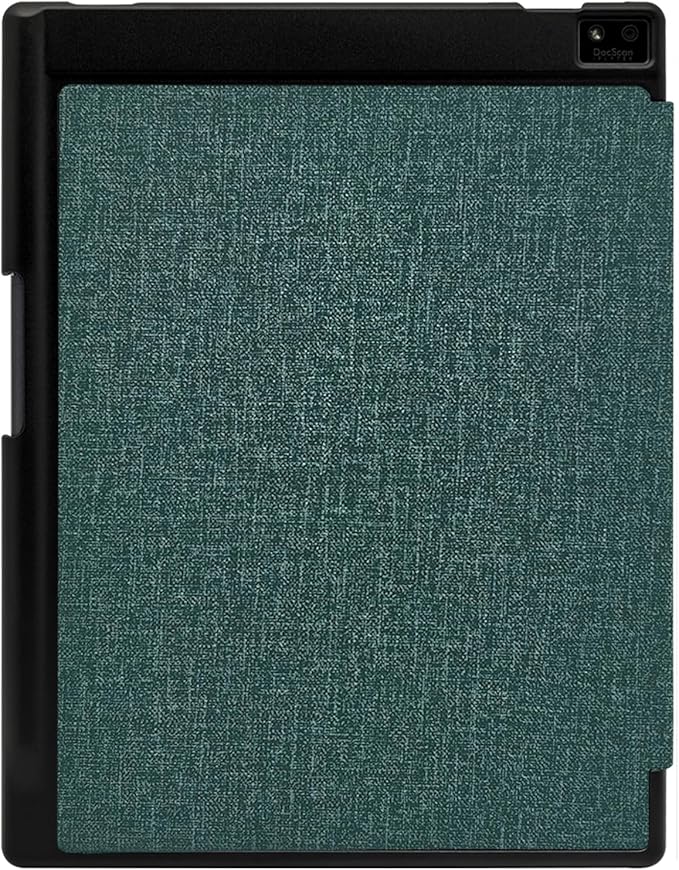Slimshell Case for 8.2'' iFLYTEK AINOTE Air 2 Smart Auto Sleep/Wake Ultra-Thin Lightweight Leather Folio Cover with Built-in Pen Holder &amp Magnetic Closure (Cloth Sage Green)