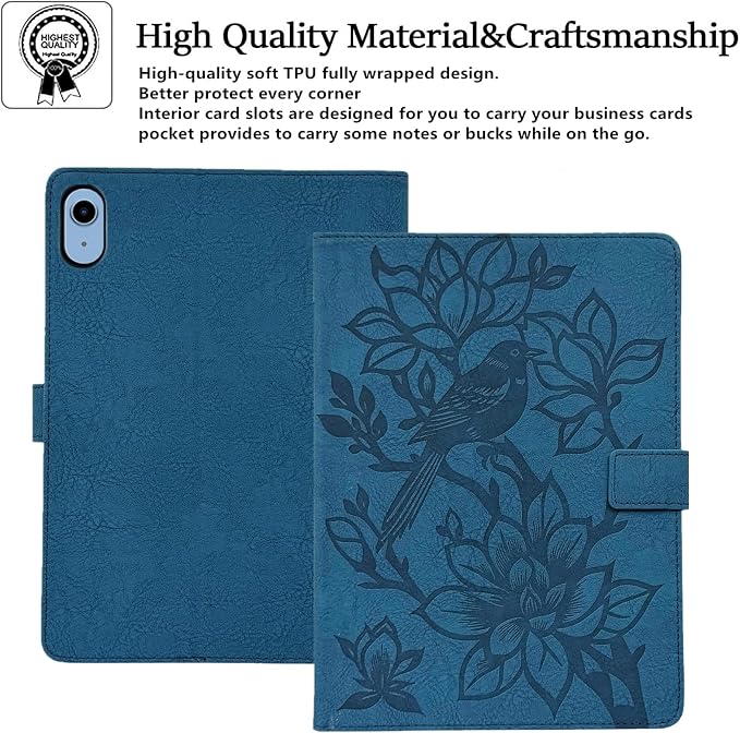 05# Dark Blue Bird flower