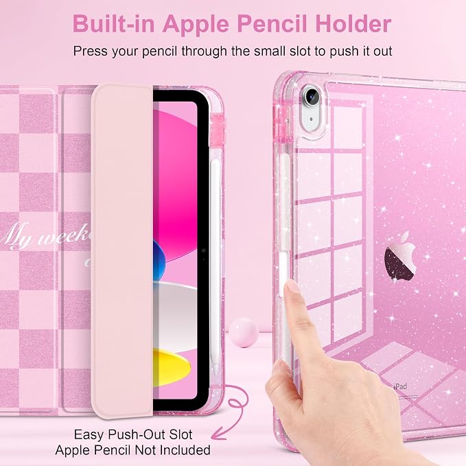 Pink Checkerboard