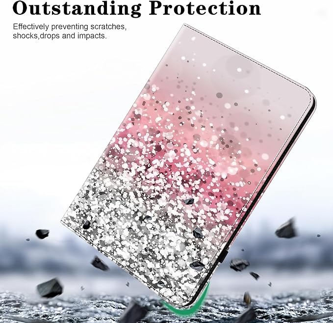 Case for Lenovo Yoga Tab Plus Tablet 12.7 Inch 2025 Multi-Angle Viewing Premium PU Leather Stand Case with Elastic Strap &amp Card Slots for Lenovo Yoga Tab Plus 12.7 Tablet-Gradation