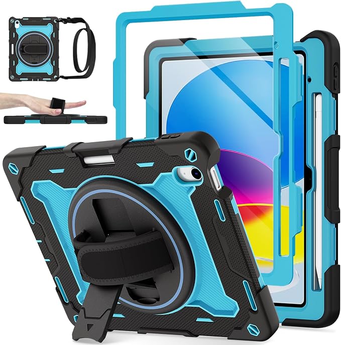 Light Blue+Black