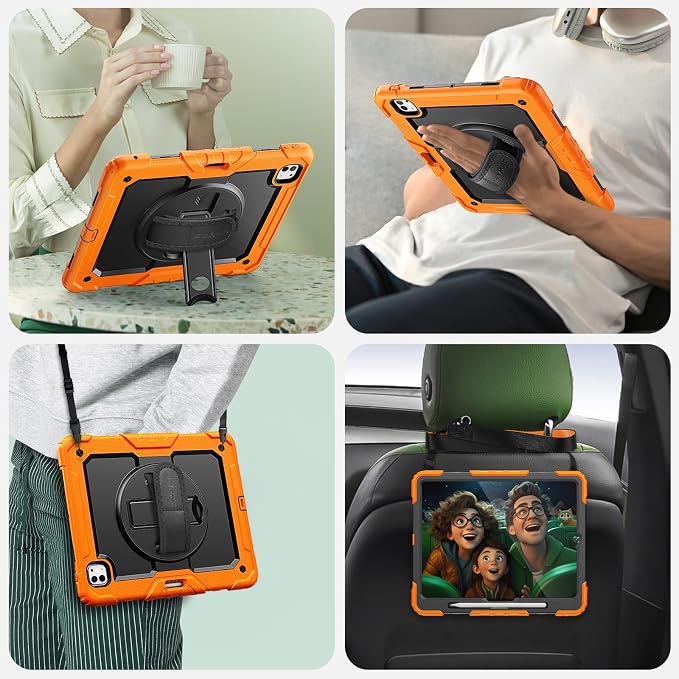 Black / Orange