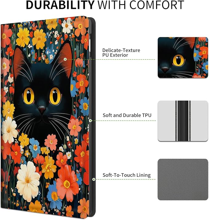 Black Cat Florals