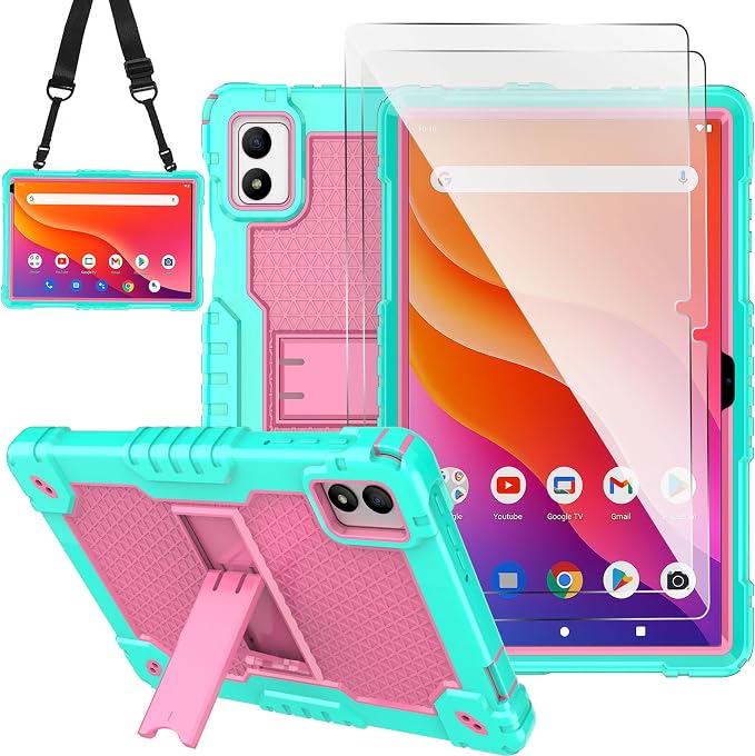 Green/Pink+2 PCS Glass
