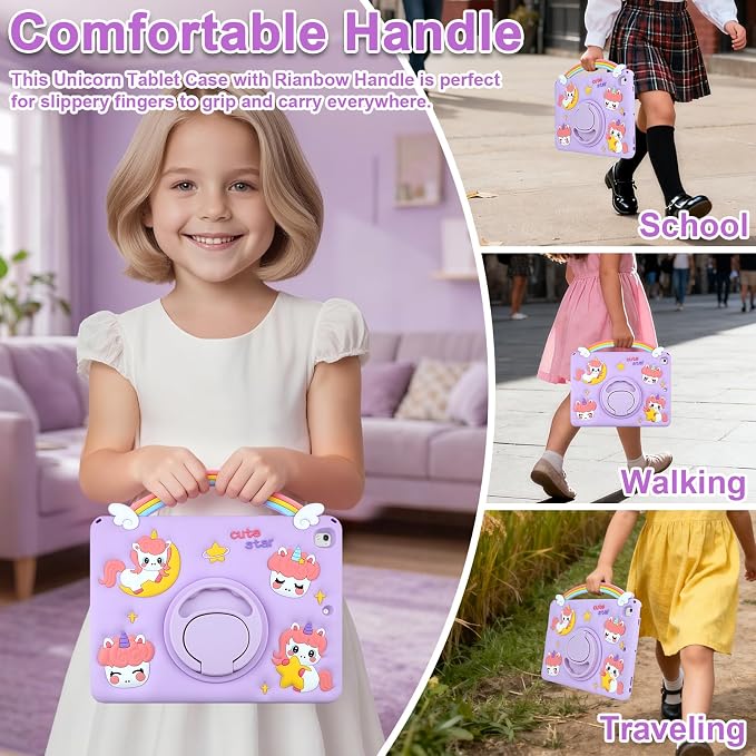 Rainbow Unicorn-Purple