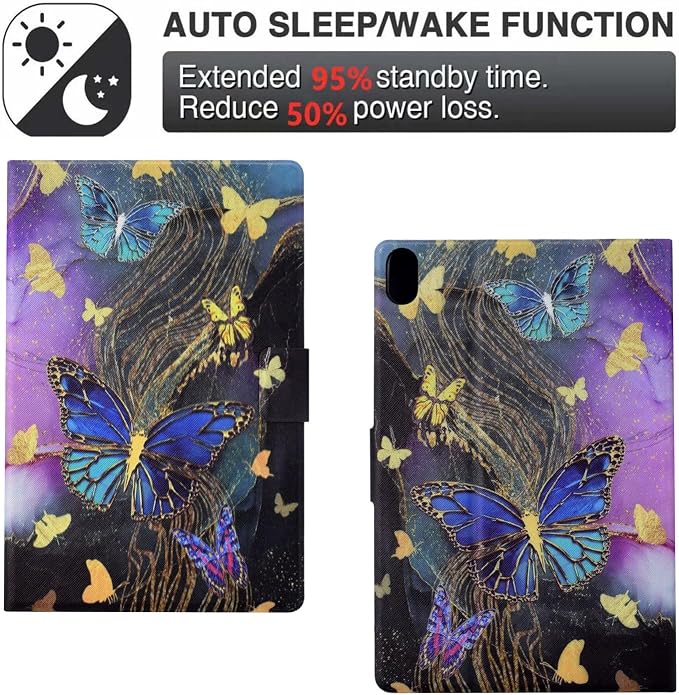 01# Golden Blue Butterfly
