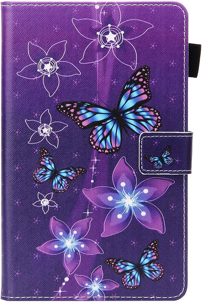 02# Purple Flower Butterfly