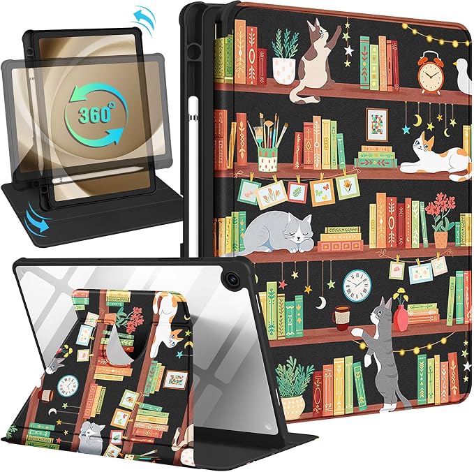 6-Cat Bookshelf