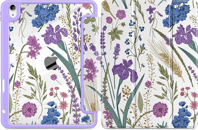 Purple Botanical Wildflower