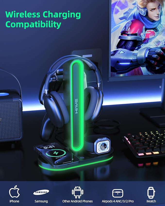 Black with RGB