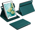 DTTO for iPad 6th / 5th Generation 9.7 Inch (2018/2017) iPad Air 2 / Air 1 Case 360 Degree Rotating Premium Leather Folio Stand Cover with Pencil Holder Green