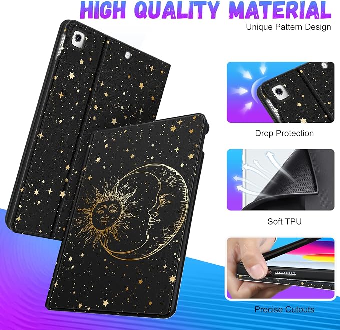 for ipad 9/8/7th-Sun and Moon
