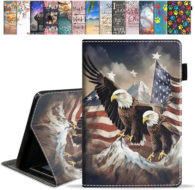 Patriotic American Flag Bald Eagle