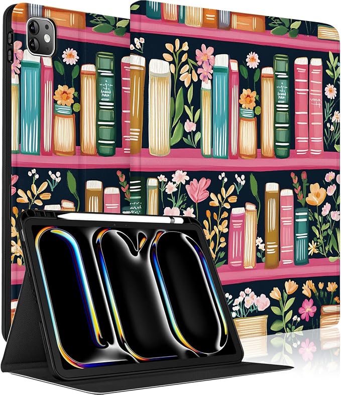 Floral Bookshelf