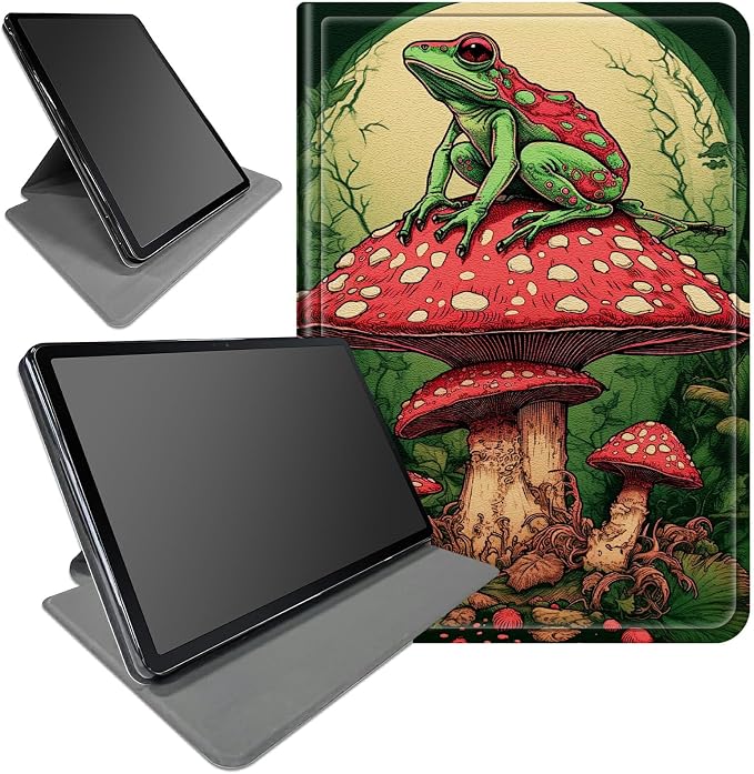 Frog On Mushroom