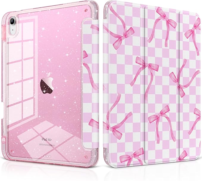 Pink Checkerboard & Bows