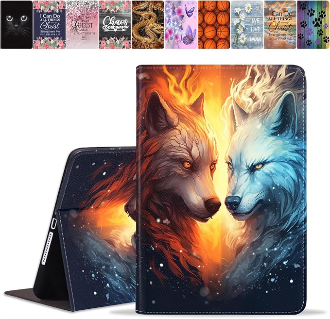 Ice Wolf and Fire Wolf