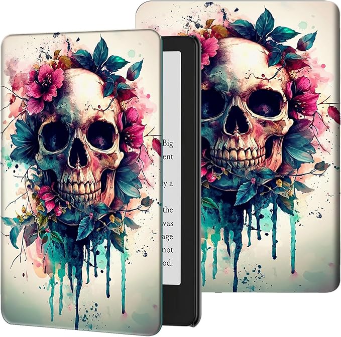 Flowers Skull