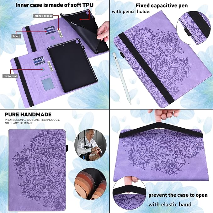 02# Purple Peacock Flower