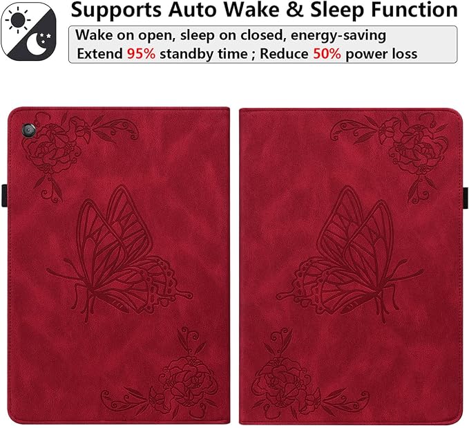 07# Red Flower Butterfly