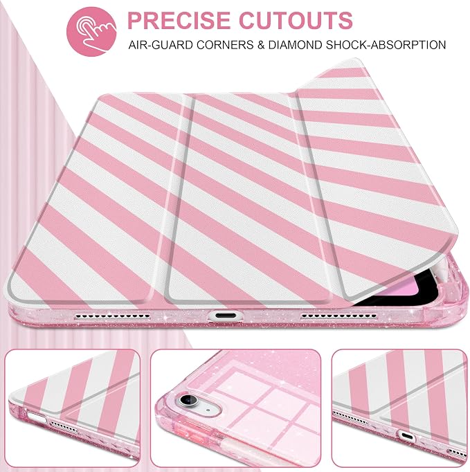 Pink And White Stripes