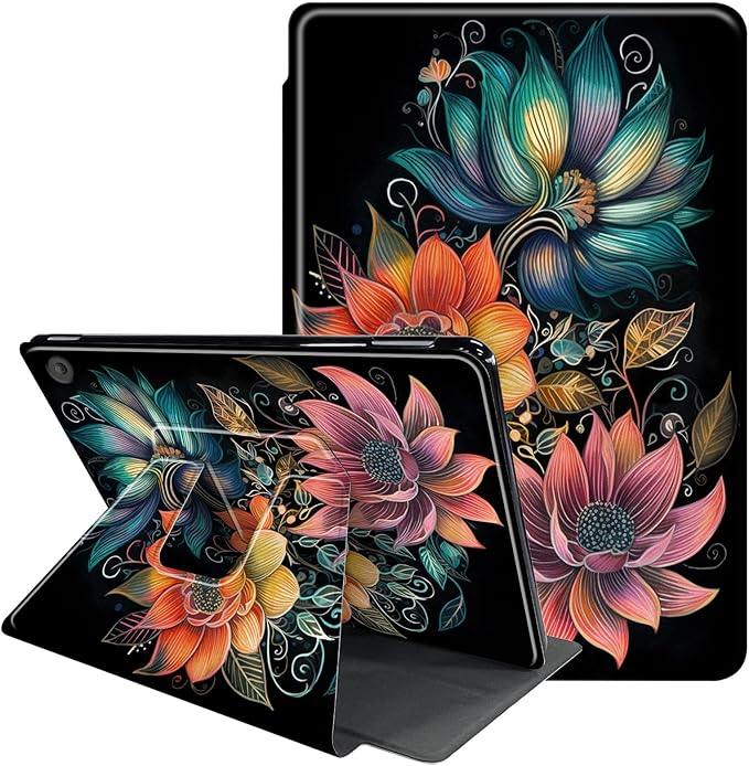 Colorful Lotus Flowers