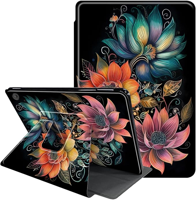 Colorful Lotus Flowers