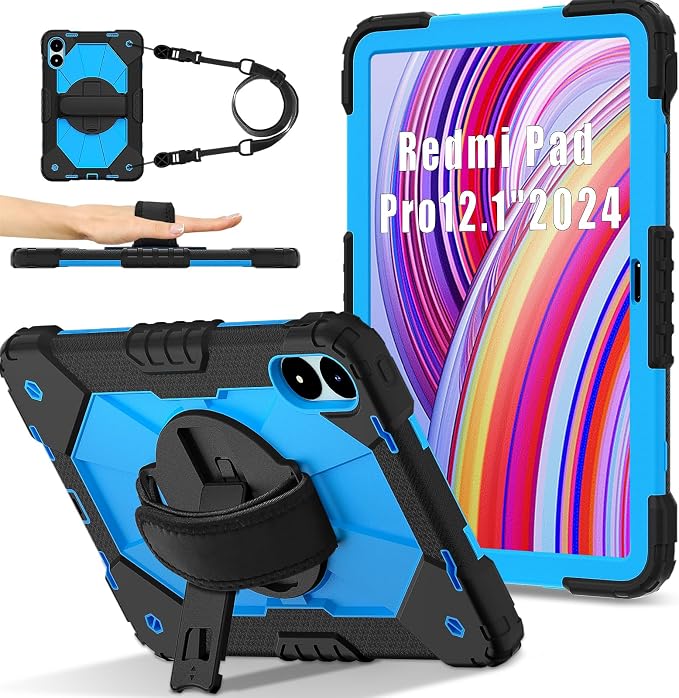 Black/Blue+2PCS Glass