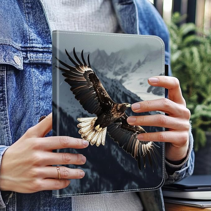Bald Eagle Flying in Sky