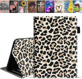 Case for Amazon Kindle Fire HD 10 &amp Fire HD 10 Plus Tablet (11th Generation 2021 Release) Premium PU Leather Stand Cover with Smart Auto Wake Leopard Print