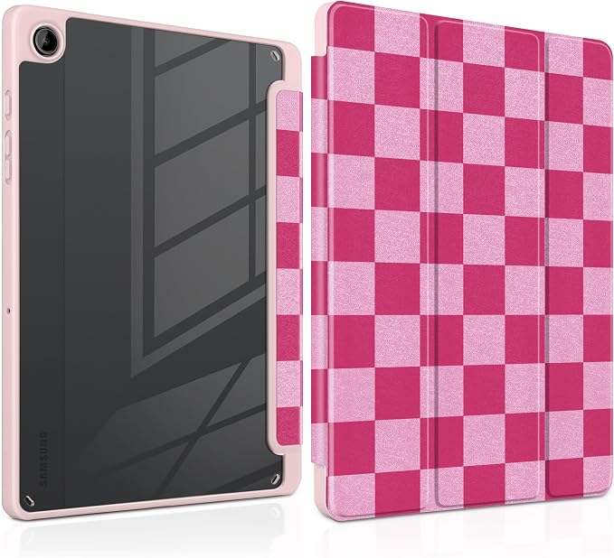 Rose & Light Pink Checkerboard
