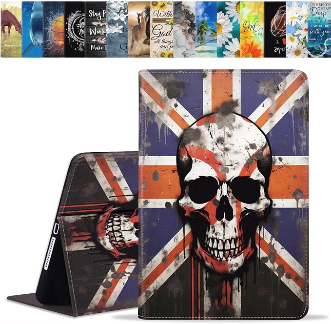 British Flag Skull