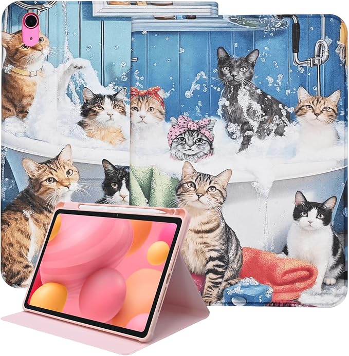 Cats Bathing