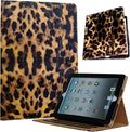 Case for iPad 10.2 9th 8th 7th Generation Multi Viewing Stand Folio Smart Cover with Pocket Auto Wake Up/Sleep for 2021/2020/2019 A2602 A2603 A2604 A2270 A2428 A2429 A2197 A2200 (Leopard)