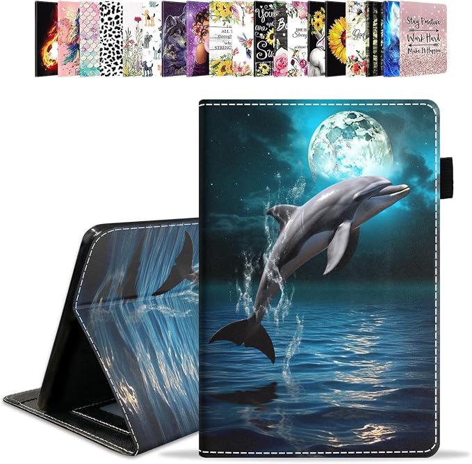Dolphin Under the Moon