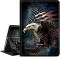Case for All-New Amazon Fire HD 10 Tablet (13th Generation 2023 Release)Slim PU Leather Smart Cases Covers with Auto Wake/Sleep for Amazon Kindle Fire 10.1 inch TabletFlag Fierce Eagle