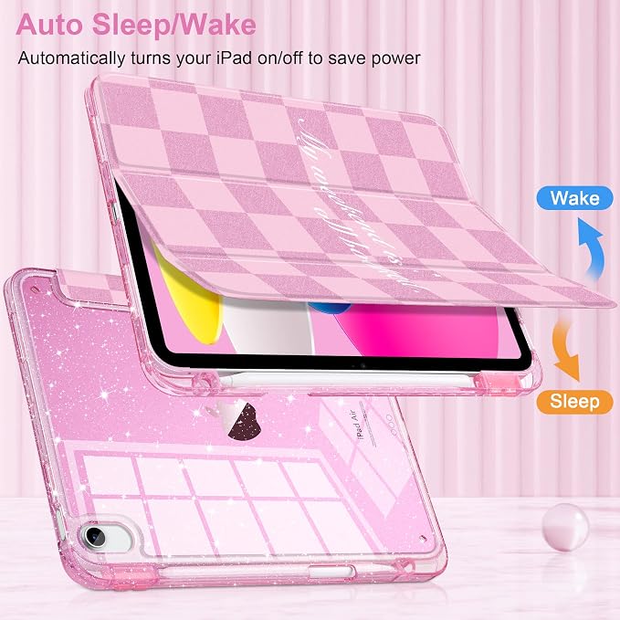 Pink Checkerboard