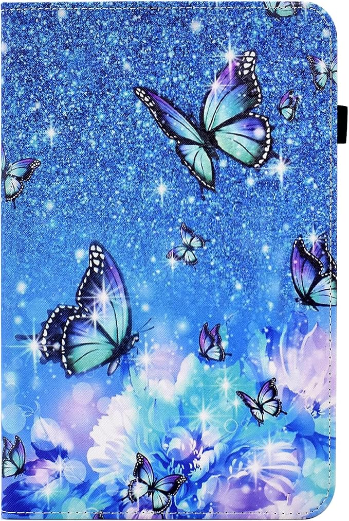 07# Blue Flower Butterfly