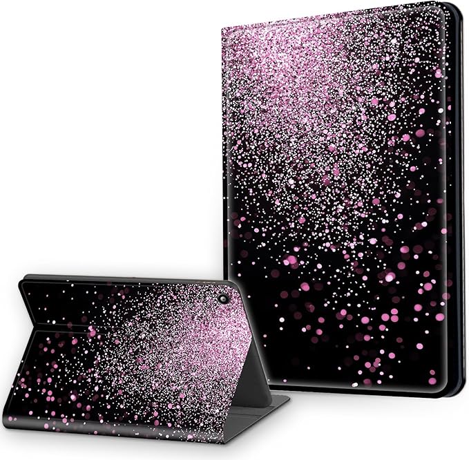 Case for Amazon Fire Max 11 Tablet Case (13th Generation 2023 Release) Multi-Angle Viewing Leather Smart Stand Back Cover with Auto Sleep Wake Pink