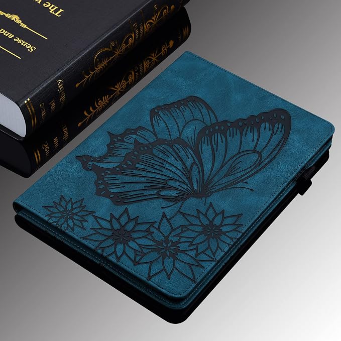 04# Flower Butterfly Blue