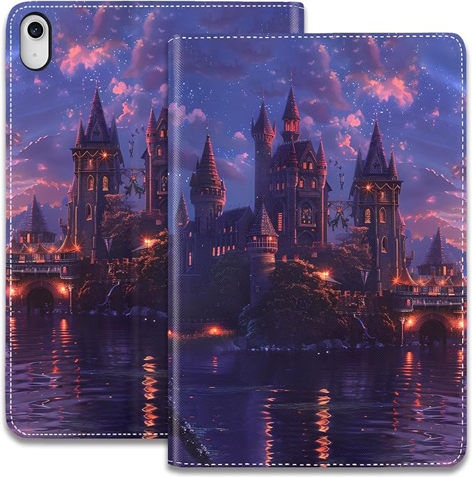 Castle Colorful Night
