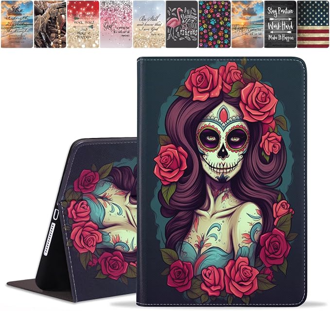 Sugar Skull Girl Roses