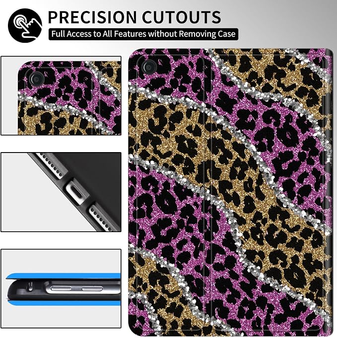 Pink Golden Leopard