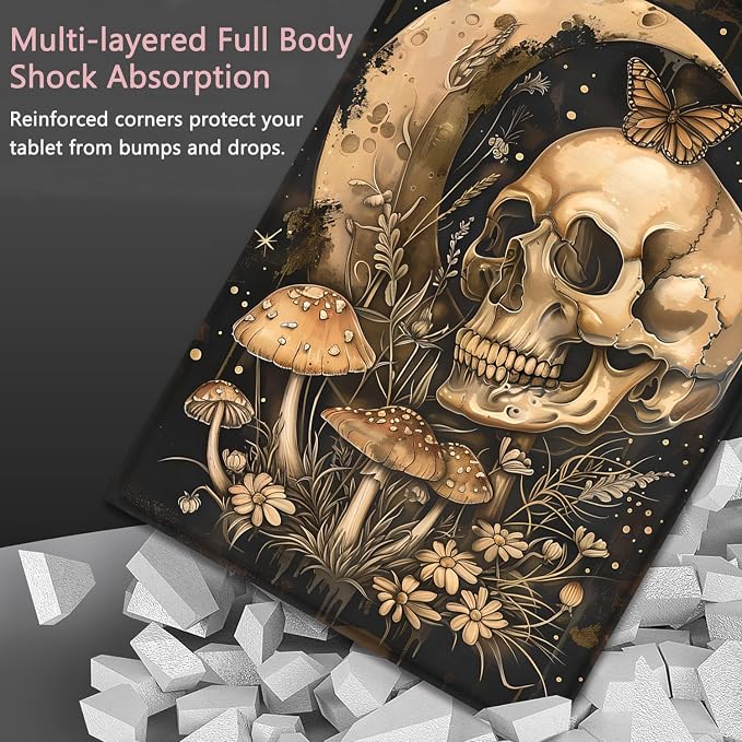 Butterfly Moon Skull