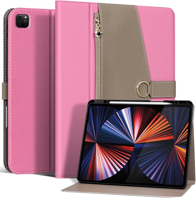 Pink with Grey