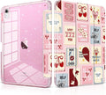 DONGKE for iPad Pro 11 inch Case – Fits M5 2025 / M4 2024 Shockproof Sparkling Glitter Acrylic Back Pencil Holder Trifold Stand Auto Sleep/Wake &amp Touch ID Support - Lucky You