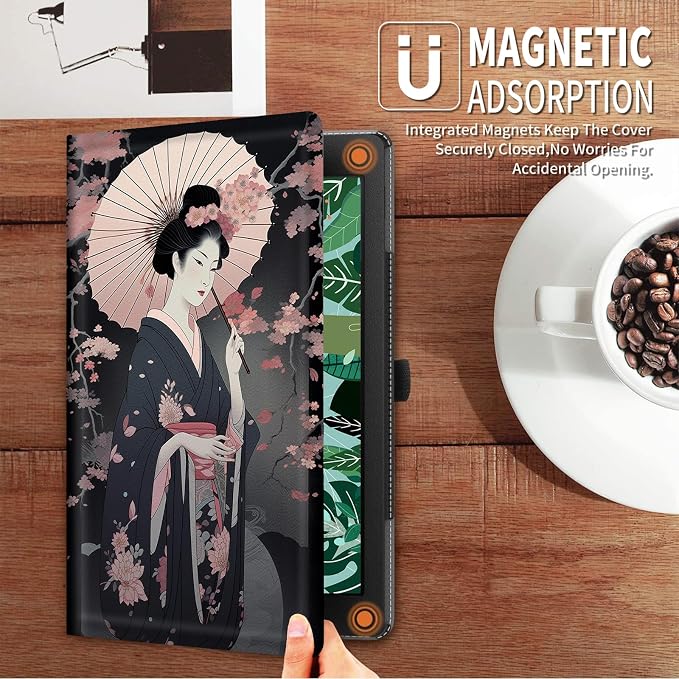 Japanese Geisha Girl& Sakura