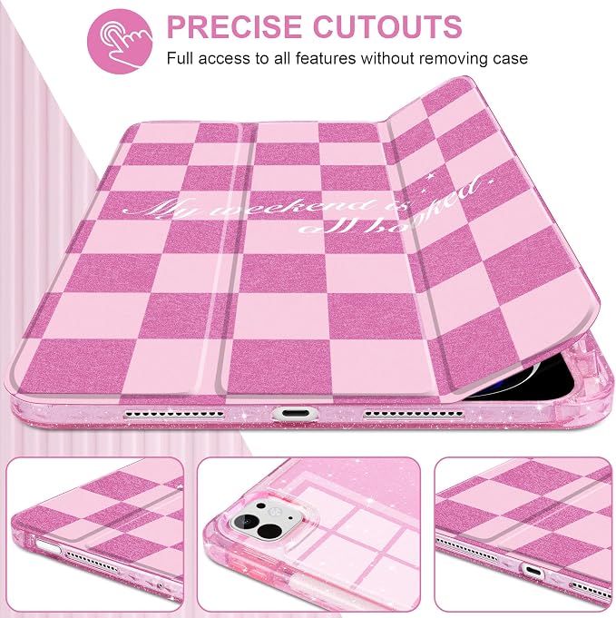 Pink Checkerboard