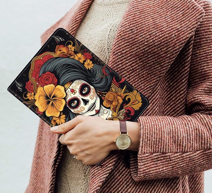 Sugar Skull Girl Roses-1